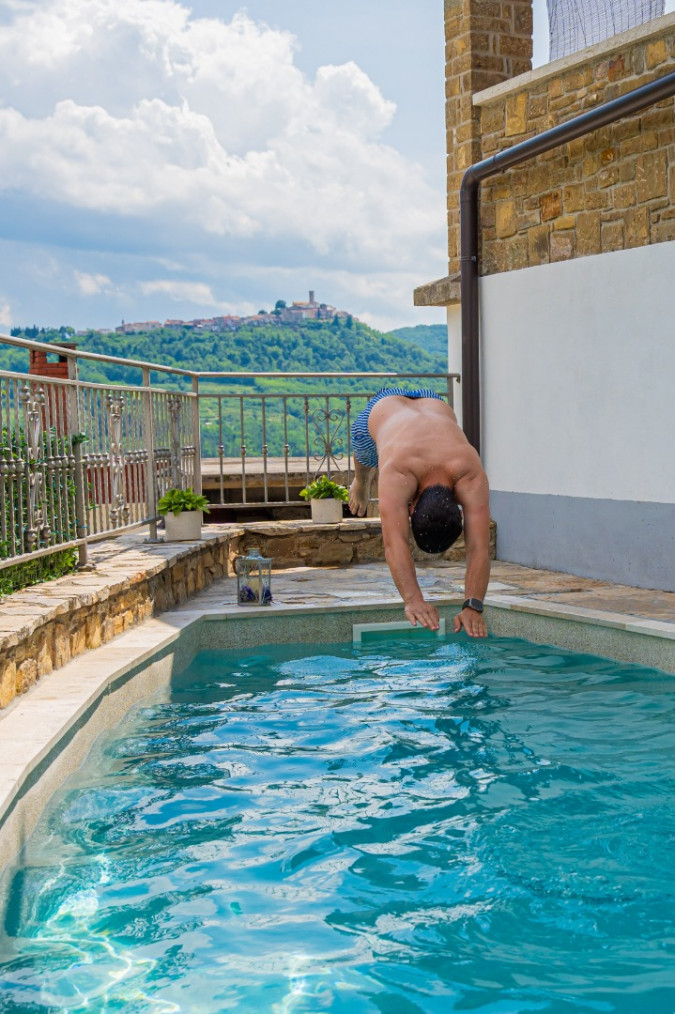 Exterior, Belveder Motovun - holiday home with heated pool, Pigini - Motovun, Istria Livade